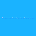 Ransomware vulnerabili, un ricercatore scopre una falla