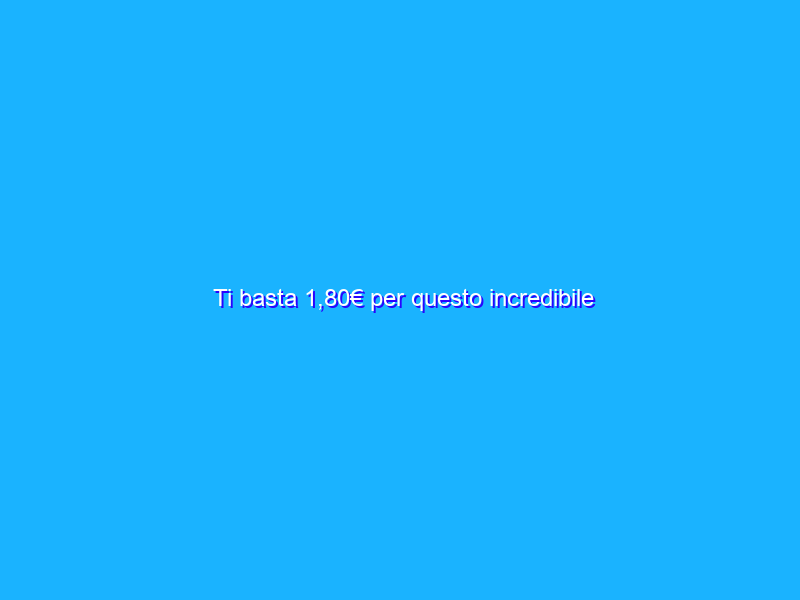 Ti basta 1,80€ per questo incredibile adattatore USB per Windows e Mac