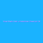 Visual Studio Code: un’estensione Closed per C#