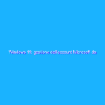 Windows 11: gestione dell’account Microsoft da Impostazioni