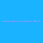 Zaino monospalla smart con interfaccia USB: tech e super utile