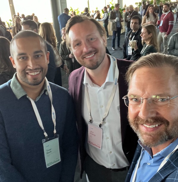 b2believe selfie Tusar Barik, Jim Habig, Lee Odden