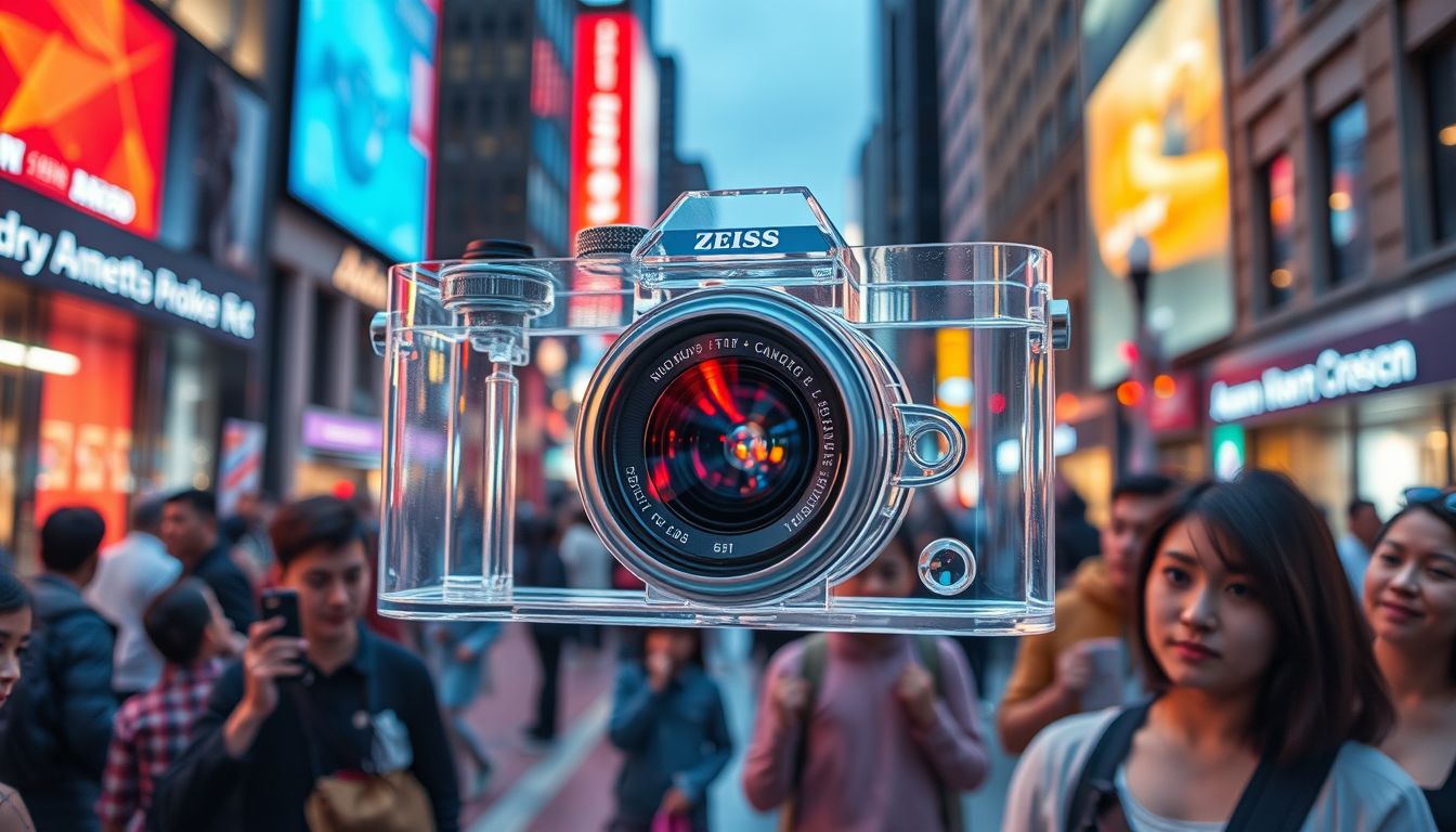 Fotocamera trasparente Zeiss: novità sorprendenti al CES 2024