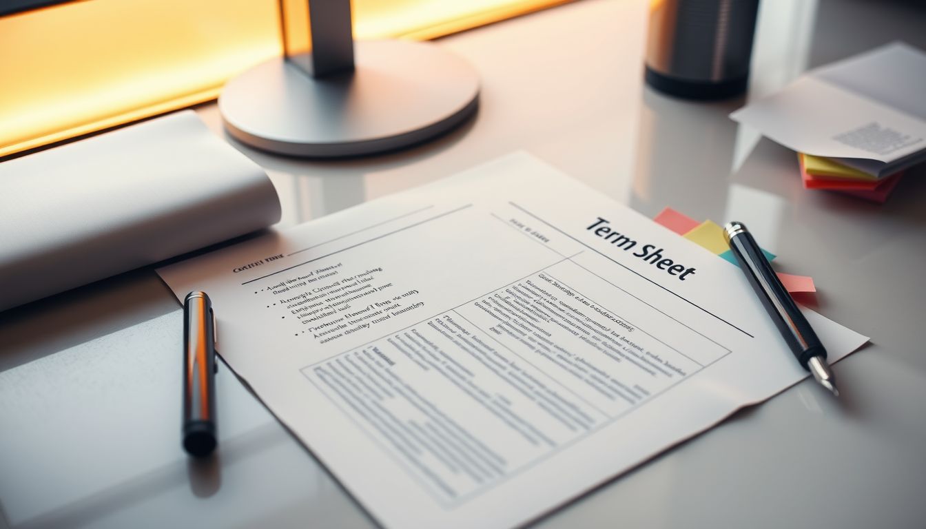 Term sheet, guida pratica per proteggere la tua startup