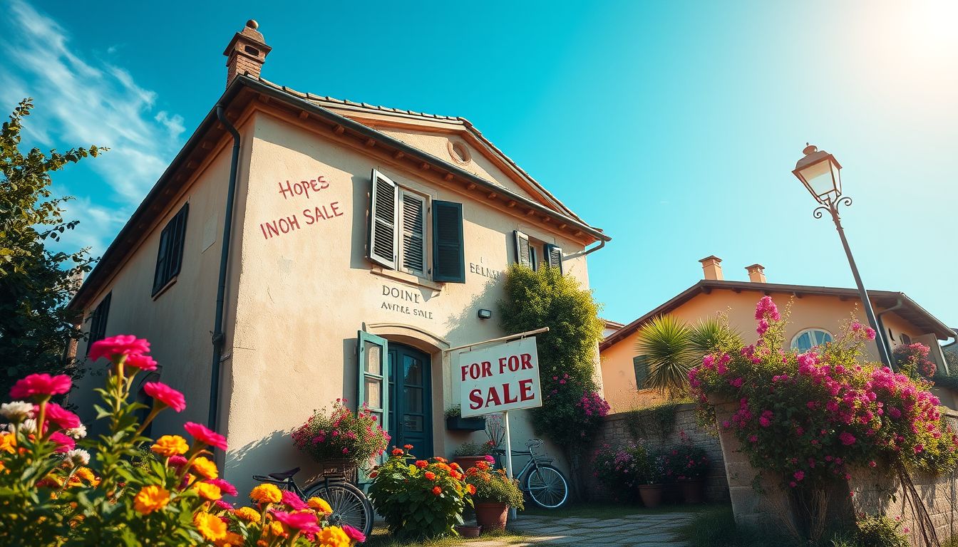 Acquistare casa in Italia richiede 70 stipendi per un lavoratore medio