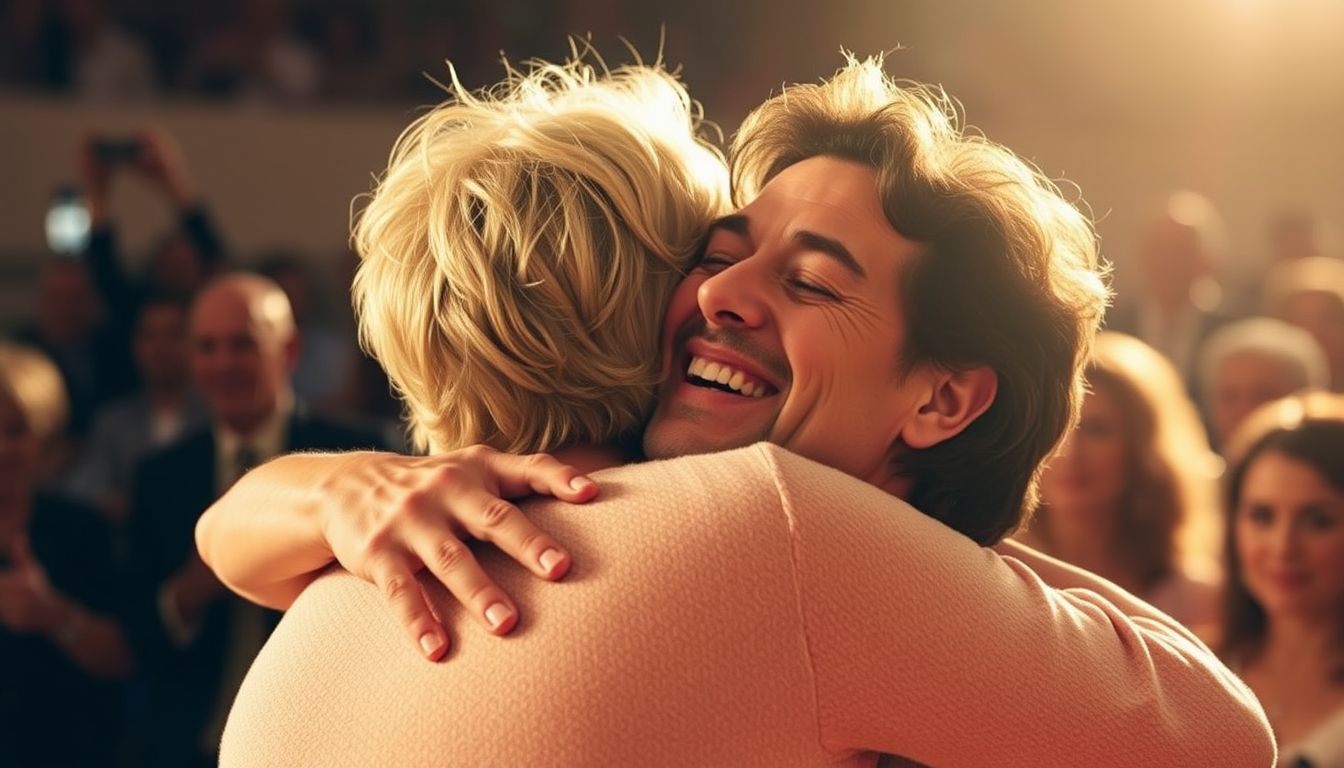 Alessandra Celentano celebra il ricongiungimento emozionante con Daniele Sibilli