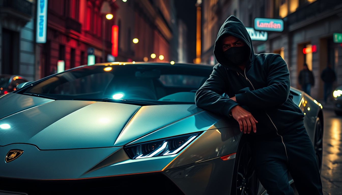 Baby Gang fermato a Milano su Lamborghini: nuova denuncia e problemi legali in arrivo