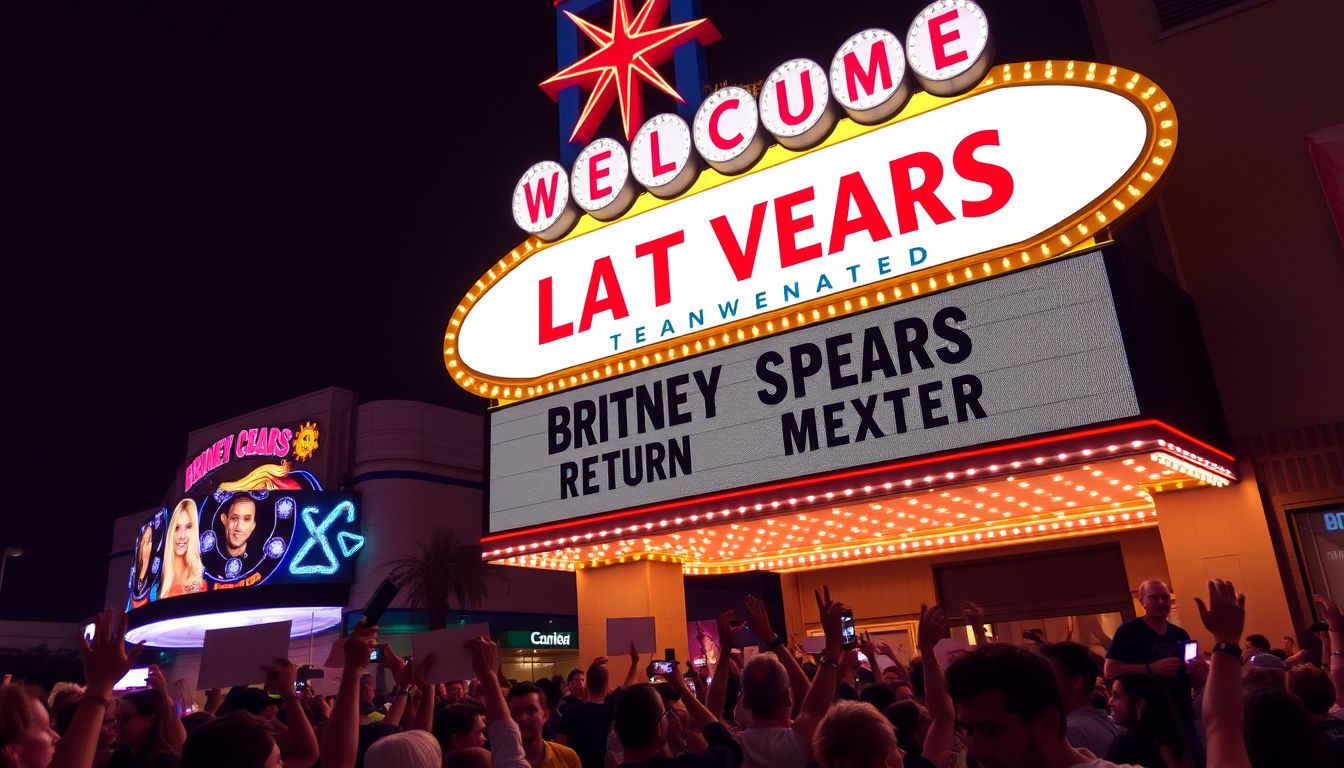 Britney Spears annuncia il tanto atteso ritorno a Las Vegas dopo momenti di inquietudine