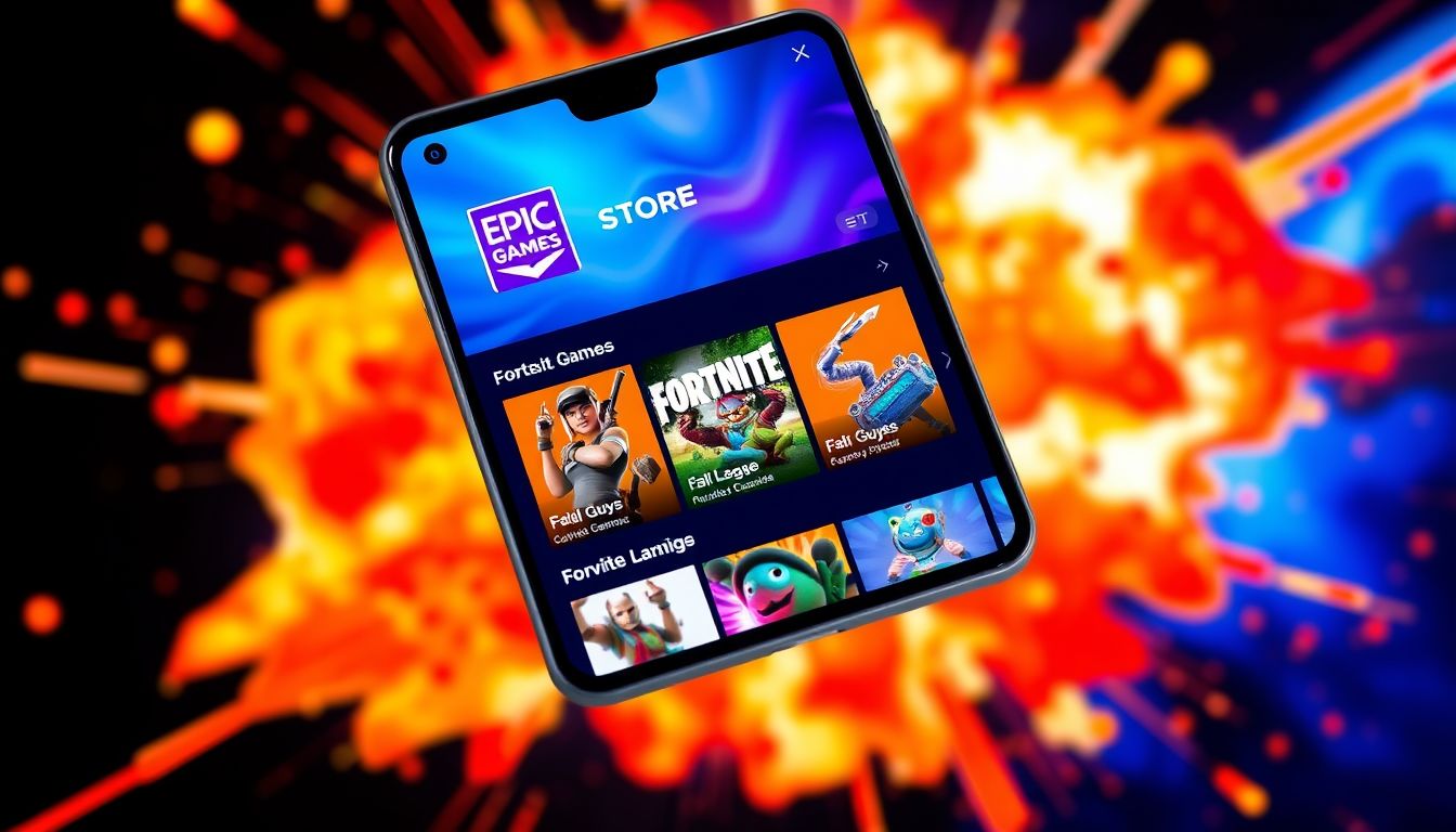 Epic Games Store disponibile su smartphone Android senza bisogno di installazione manuale
