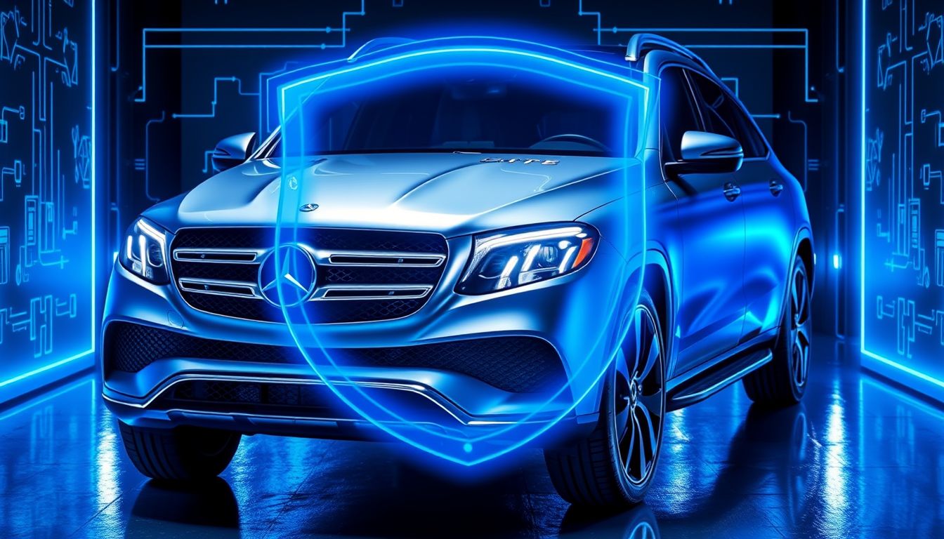 Furti d'auto in Italia, la soluzione innovativa di Mercedes con barriera digitale