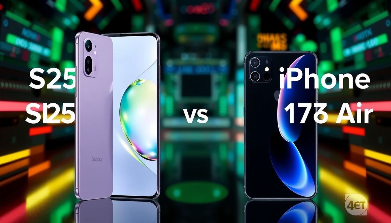 Galaxy S25 Slim e iPhone 17 Air a confronto: scoprire le differenze e le somiglianze tra i due smartphone!