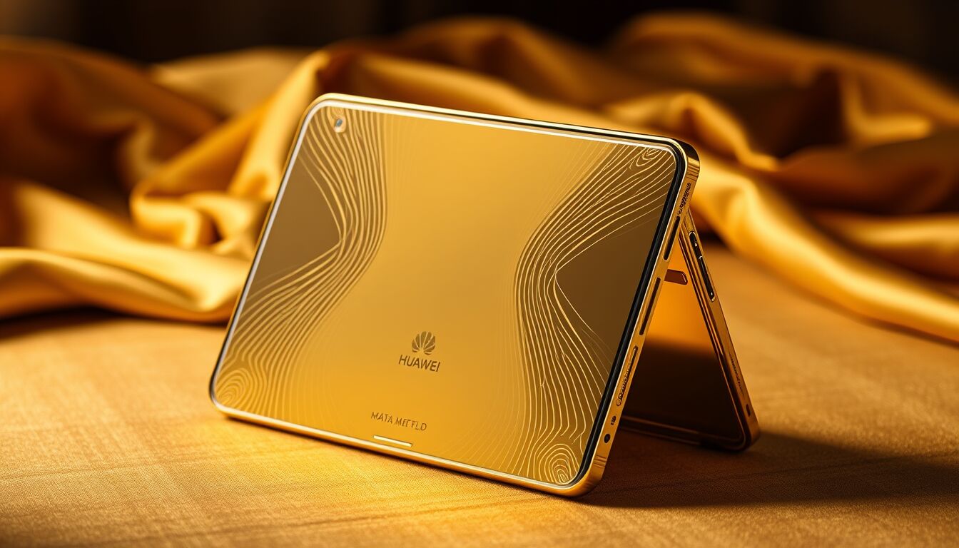 Huawei Mate XT Ultimate in esclusivo oro 18k: scopri il nuovo gioiello di Caviar per gli amanti del lusso