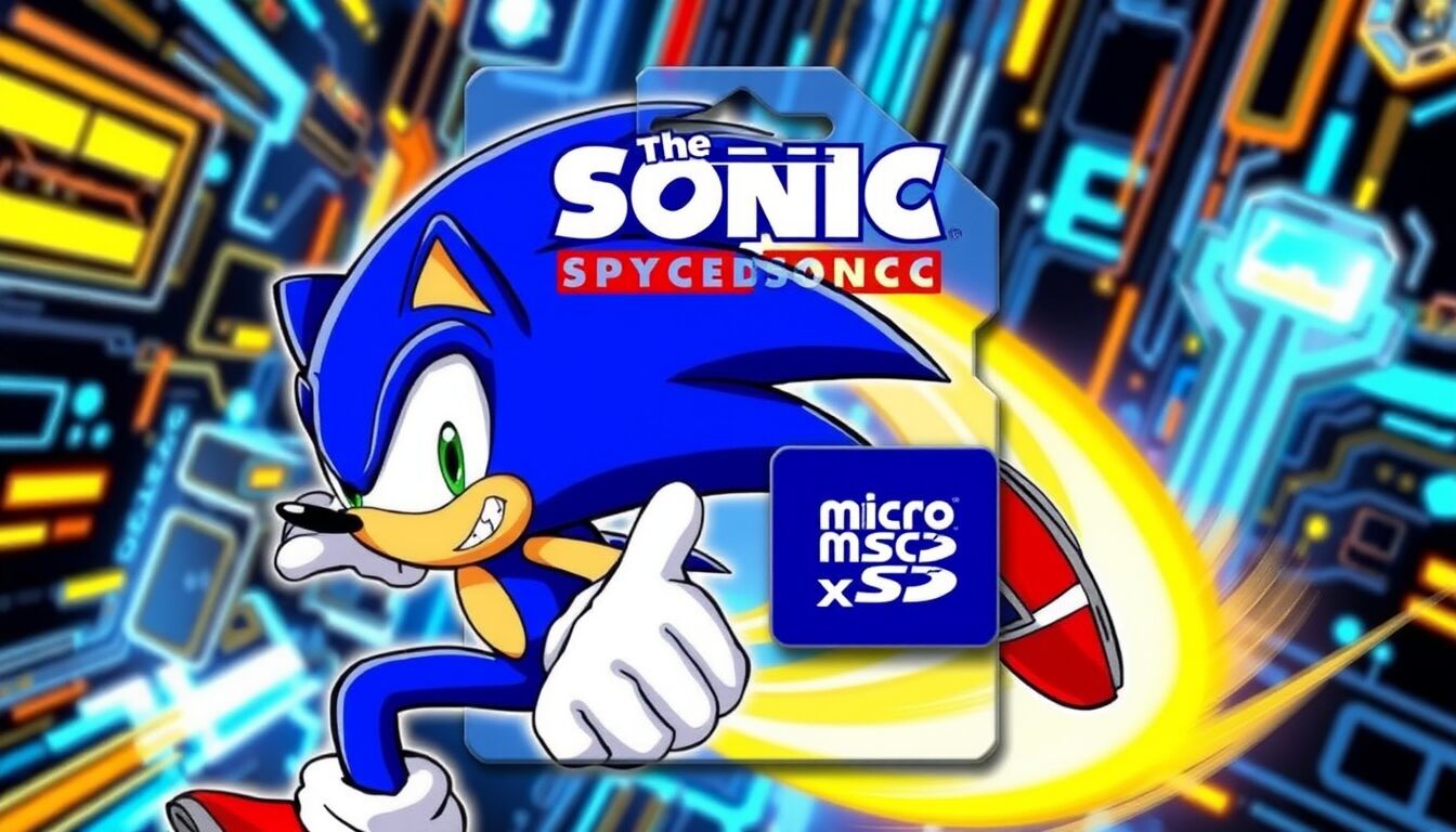 MicroSD ispirate da Sonic the Hedgehog: la velocità si fa innovativa con Samsung