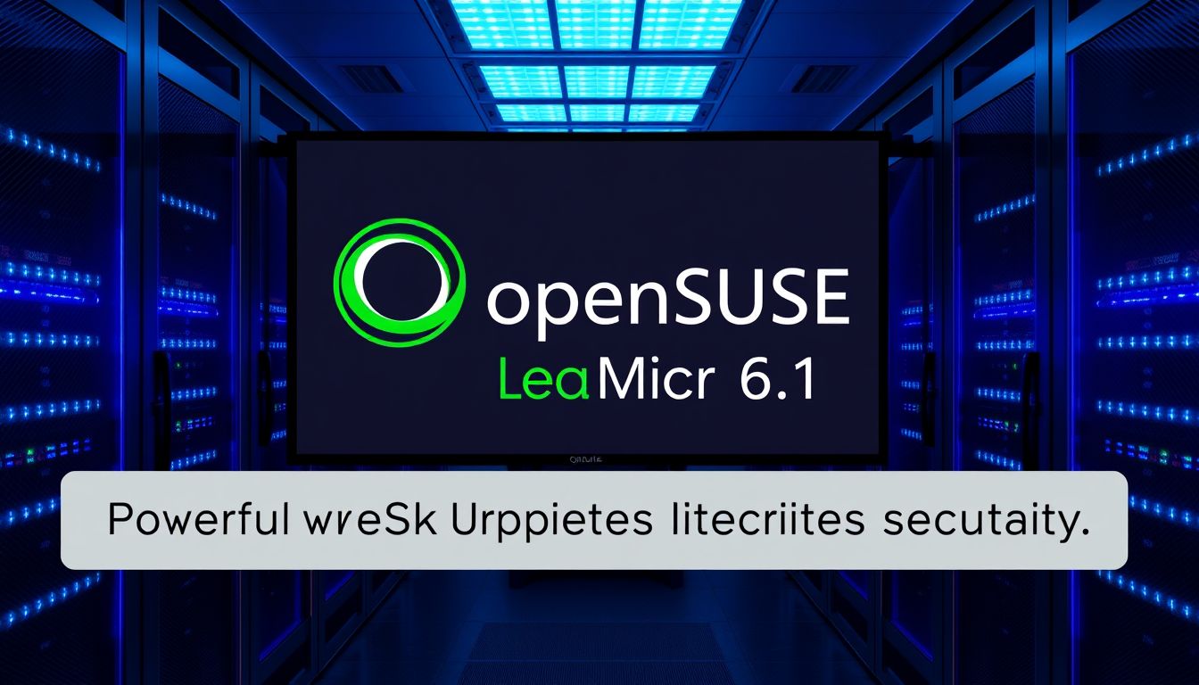 openSUSE Leap Micro: scopri come ottenere aggiornamenti semplici e fluidi per il tuo sistema