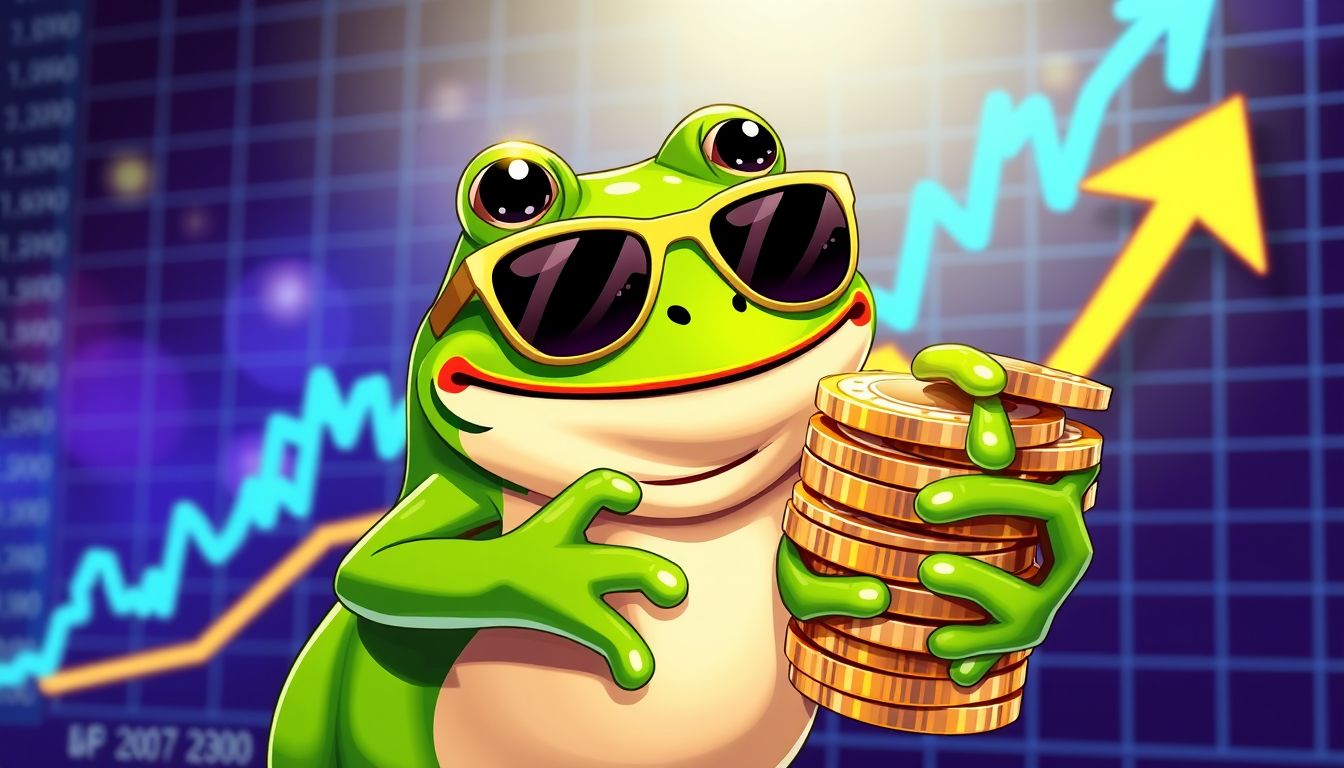 Pepe memecoin supera Uniswap per capitalizzazione di mercato e raggiunge nuovo record