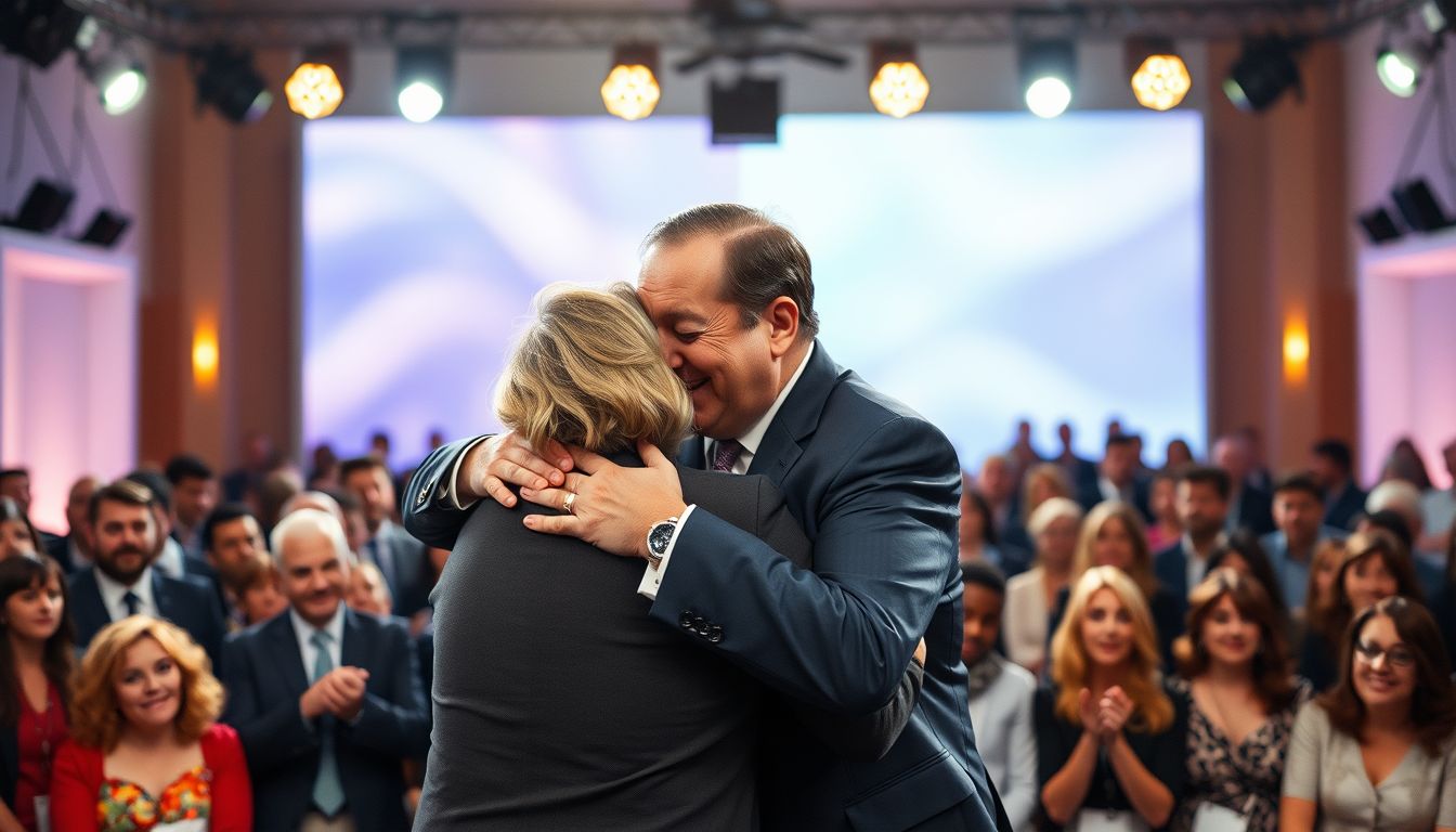 Pier Silvio Berlusconi esprime il suo amore a Silvia Toffanin in un momento speciale
