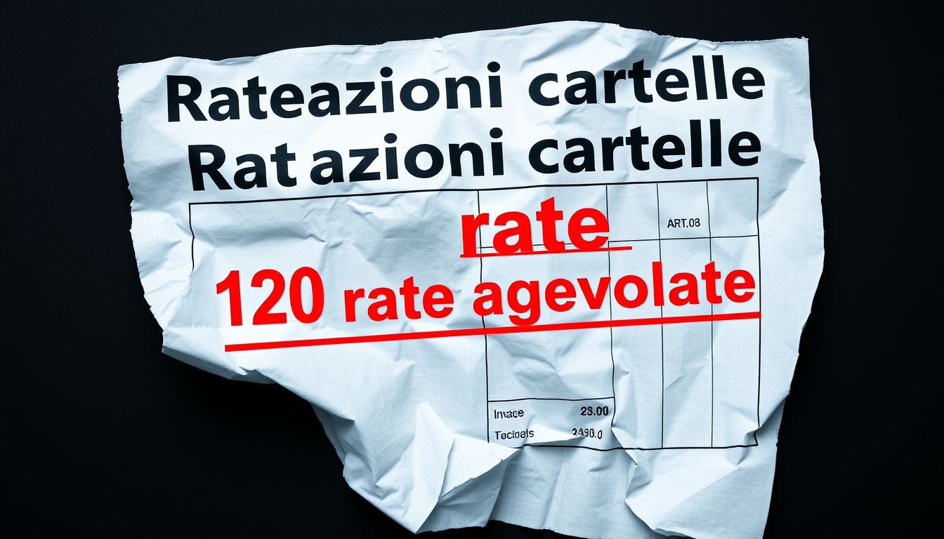 Rateazioni cartelle: scopri cosa serve per ottenere 120 rate agevolate