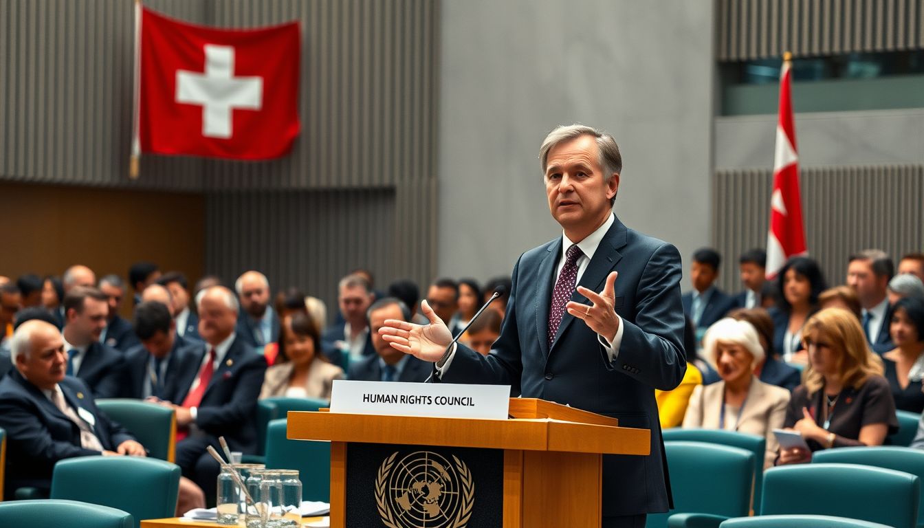 Svizzera guida il Consiglio per i Diritti Umani delle Nazioni Unite nel futuro