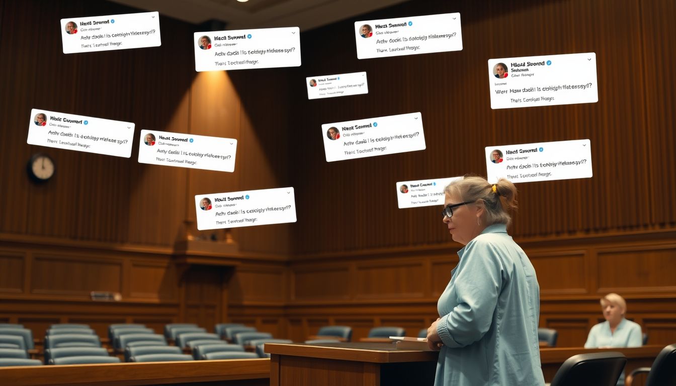 Testimone dell'accusa lanciata nel processo Lulù Selassié: commenti sui social in discussione