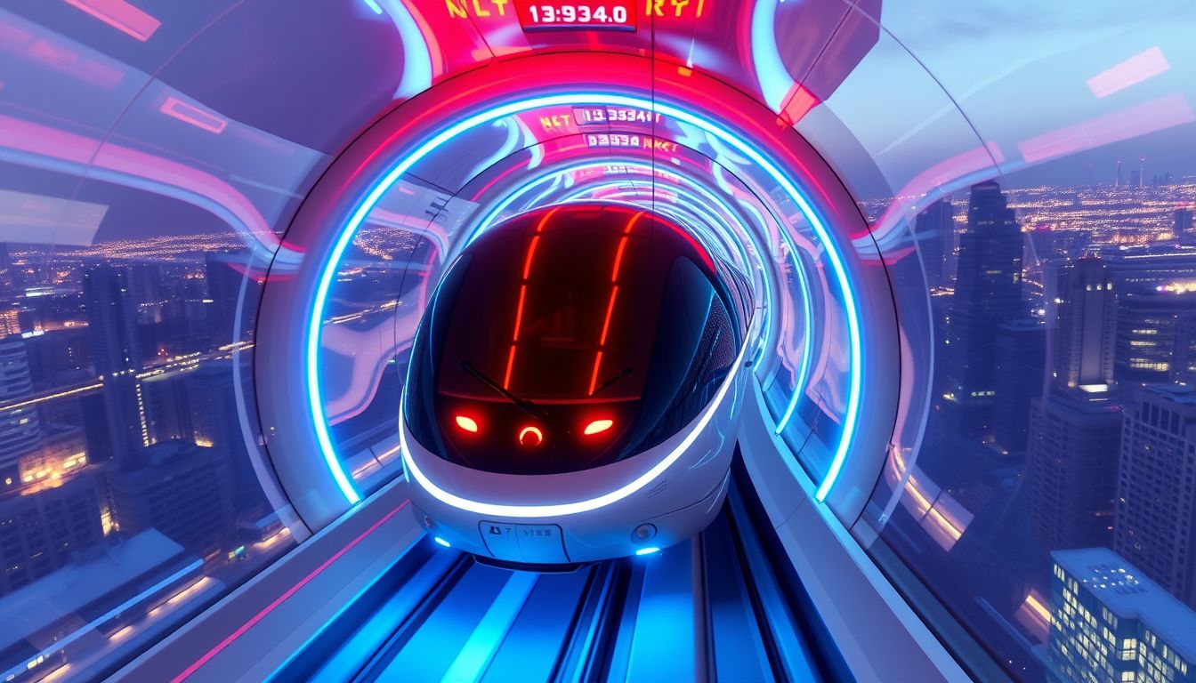 Treno maglev in Cina: al via il progetto per velocità record di 1000 km/h