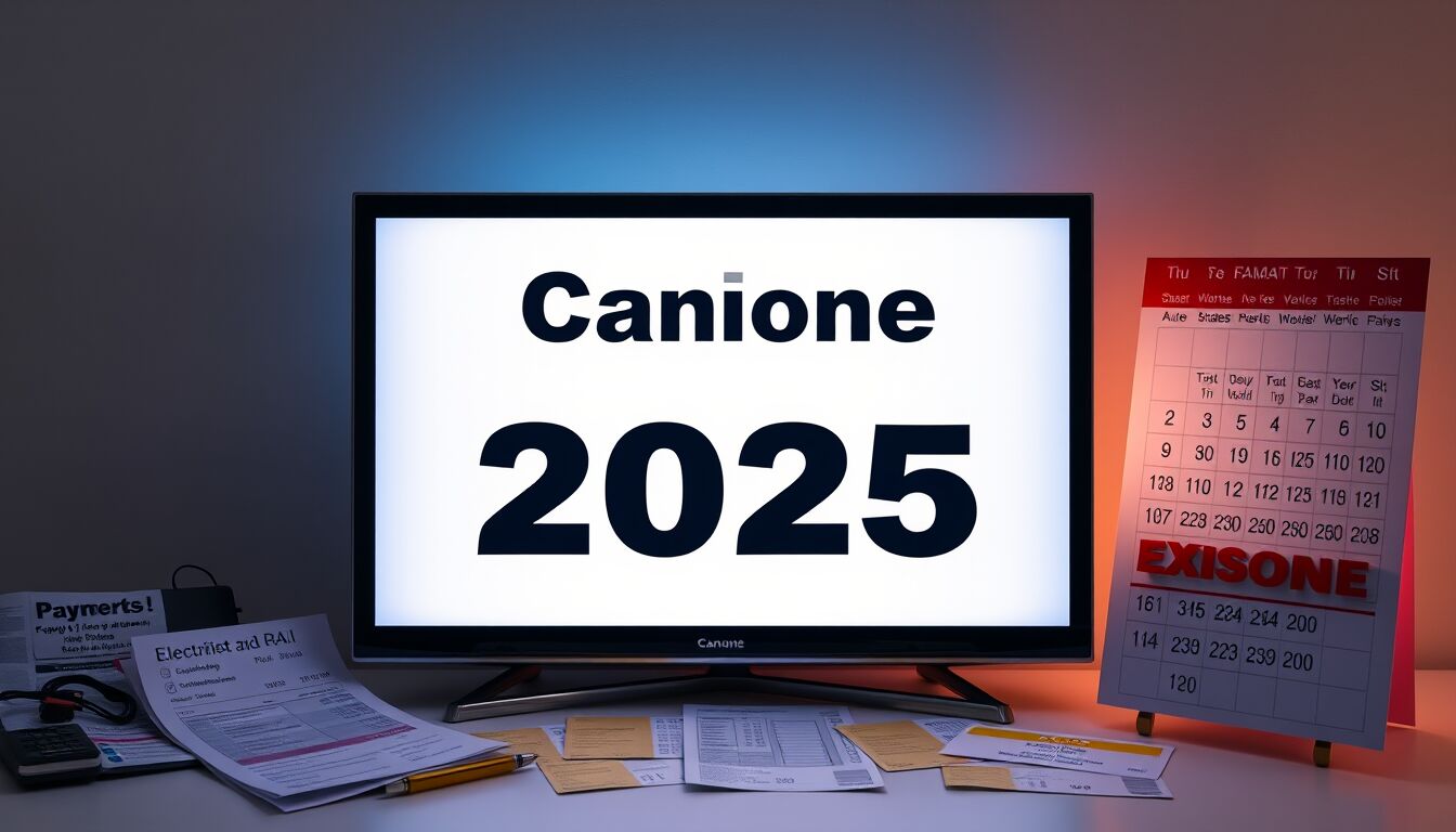 Canone RAI senza sorprese: guida al pagamento e agli esoneri disponibili