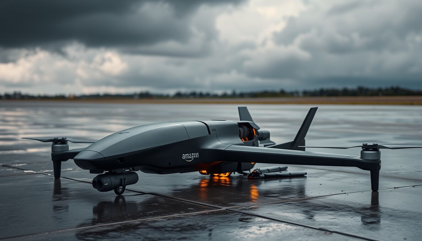 Drone Amazon: interrotti i recapiti a causa di due incidenti significativi di crash nelle operazioni di consegna