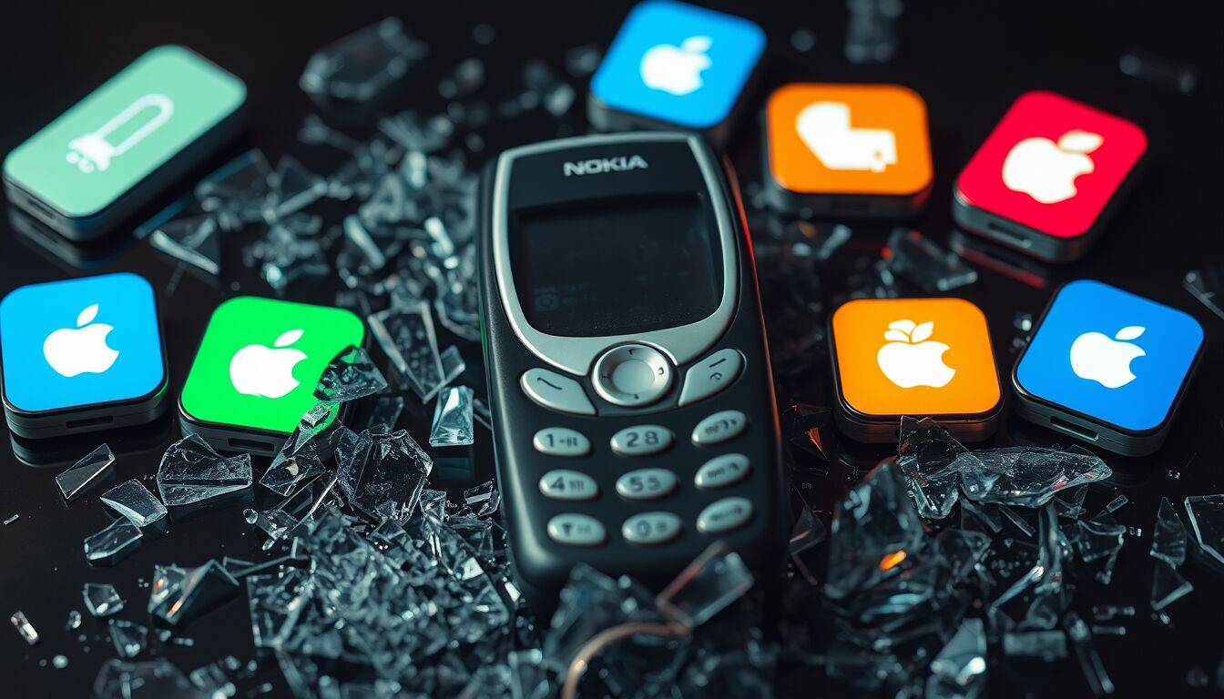 Reazione di Nokia all'arrivo dei primi iPhone e impatto sul mercato smartphone