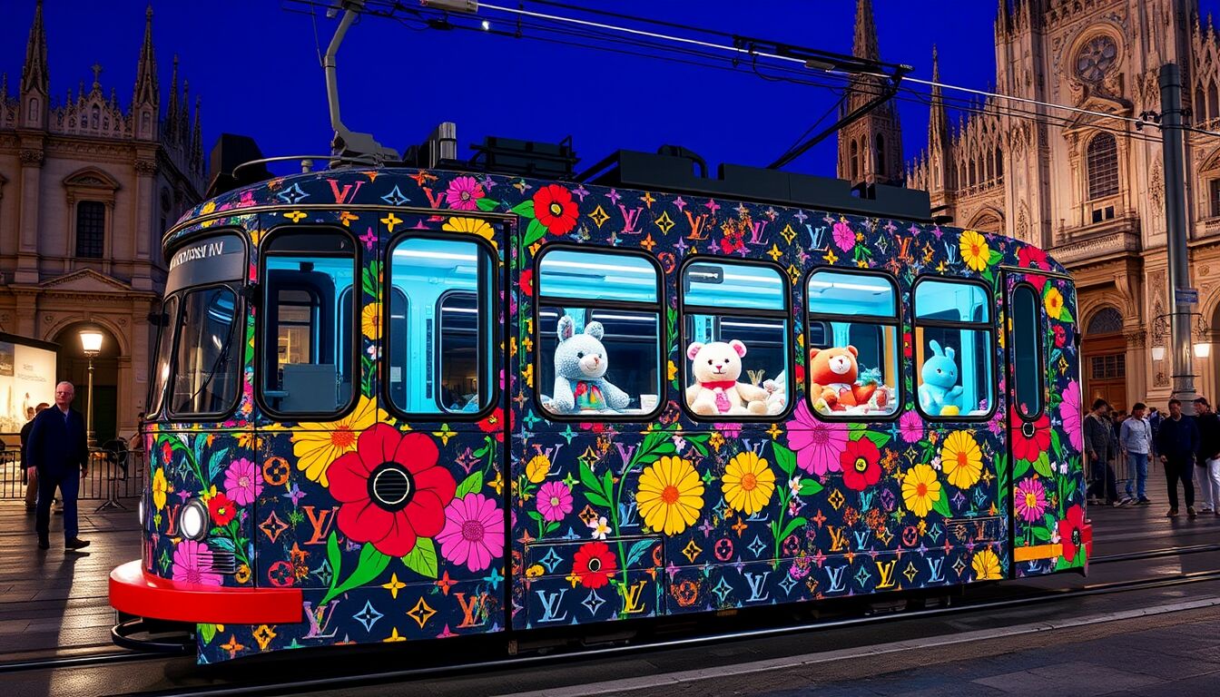Tram di Louis Vuitton: esperienze gratuite da vivere durante il viaggio