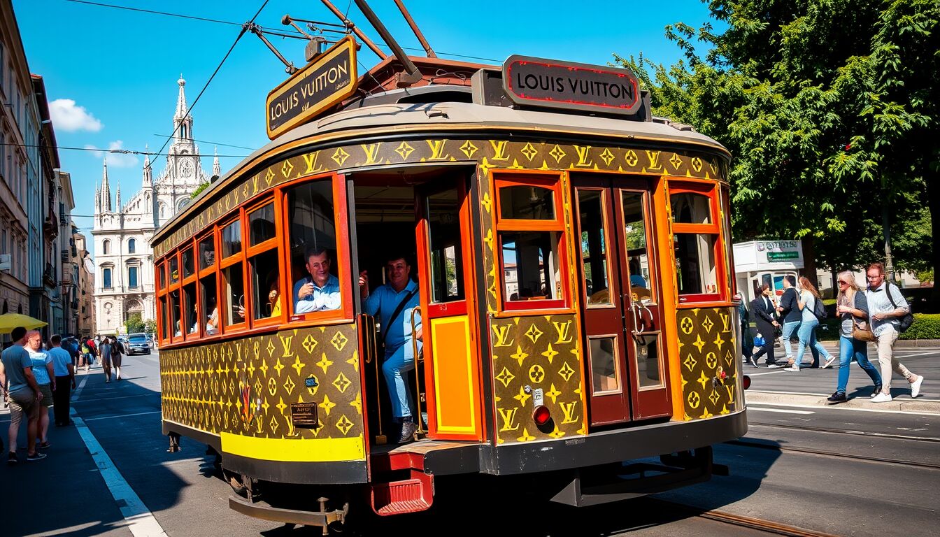 Tram di Louis Vuitton: esperienze gratuite imperdibili per un viaggio indimenticabile