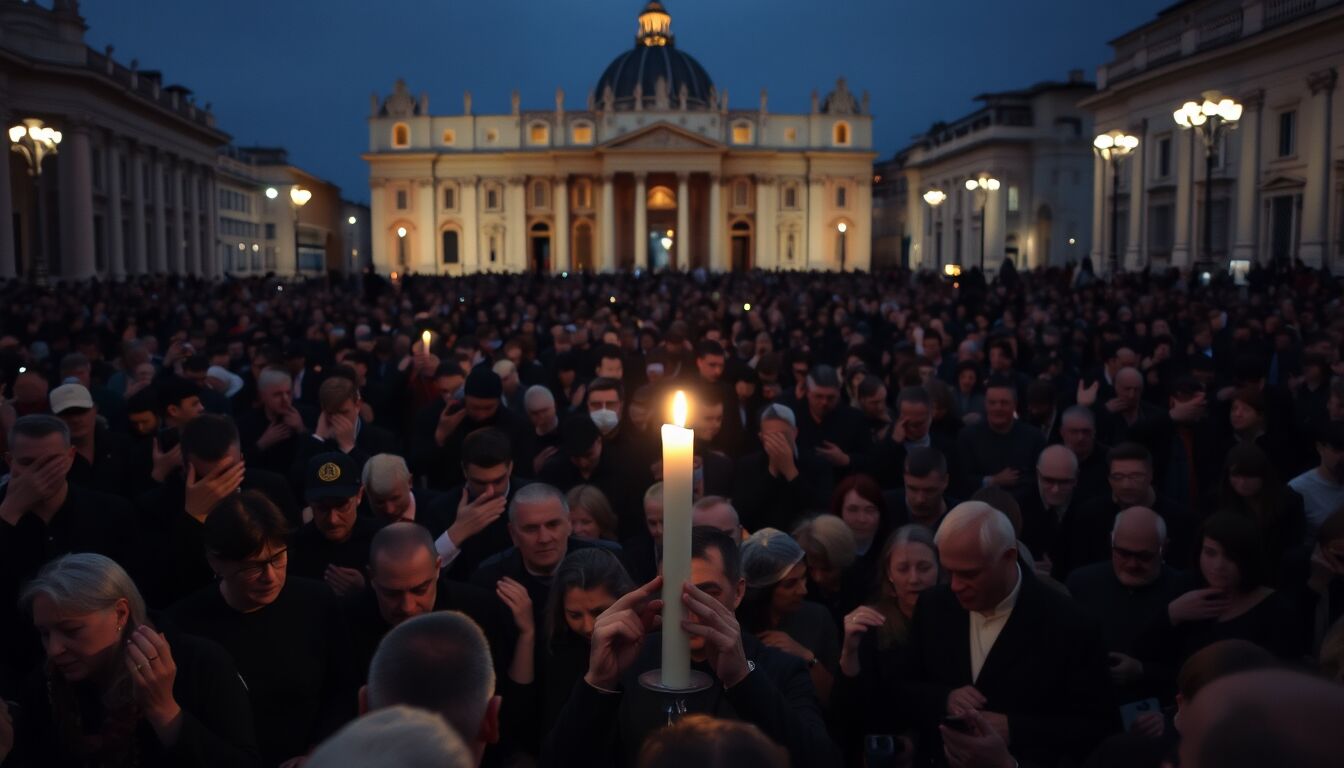 Papa Francesco sotto shock per la perdita del padre, lutto commosso in Piazza San Pietro