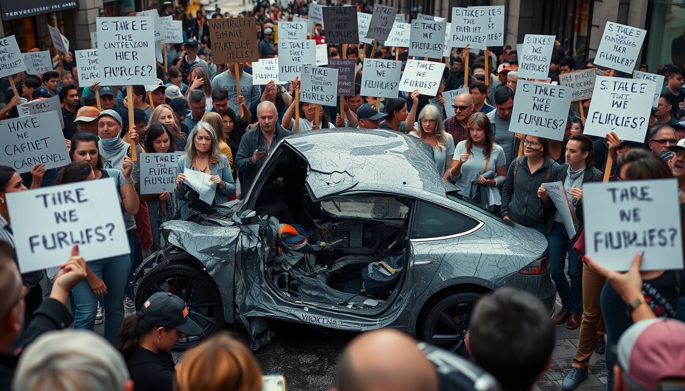 Azioni Tesla in crisi a causa del conflitto tra Elon Musk e Donald Trump nel mercato automobilistico