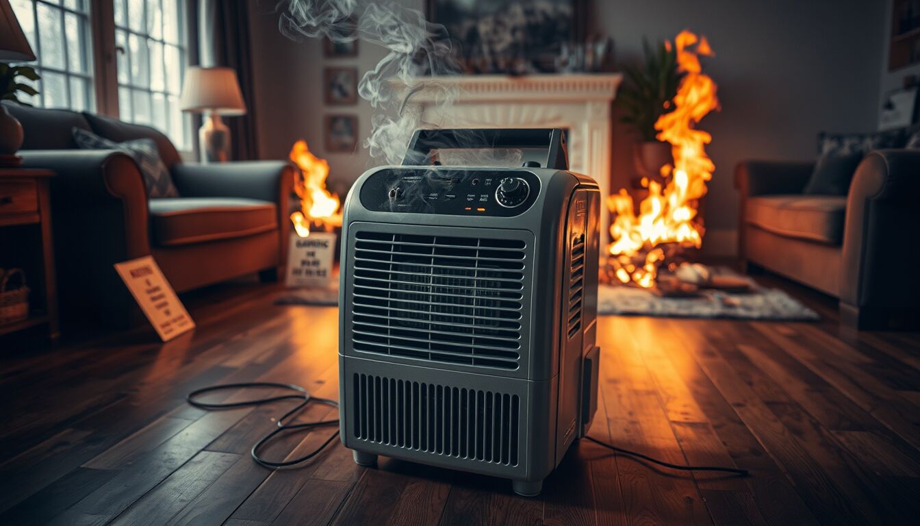 Esecutivi della California condannati per vendita di deumidificatori che prendevano fuoco provocando pericoli per i consumatori