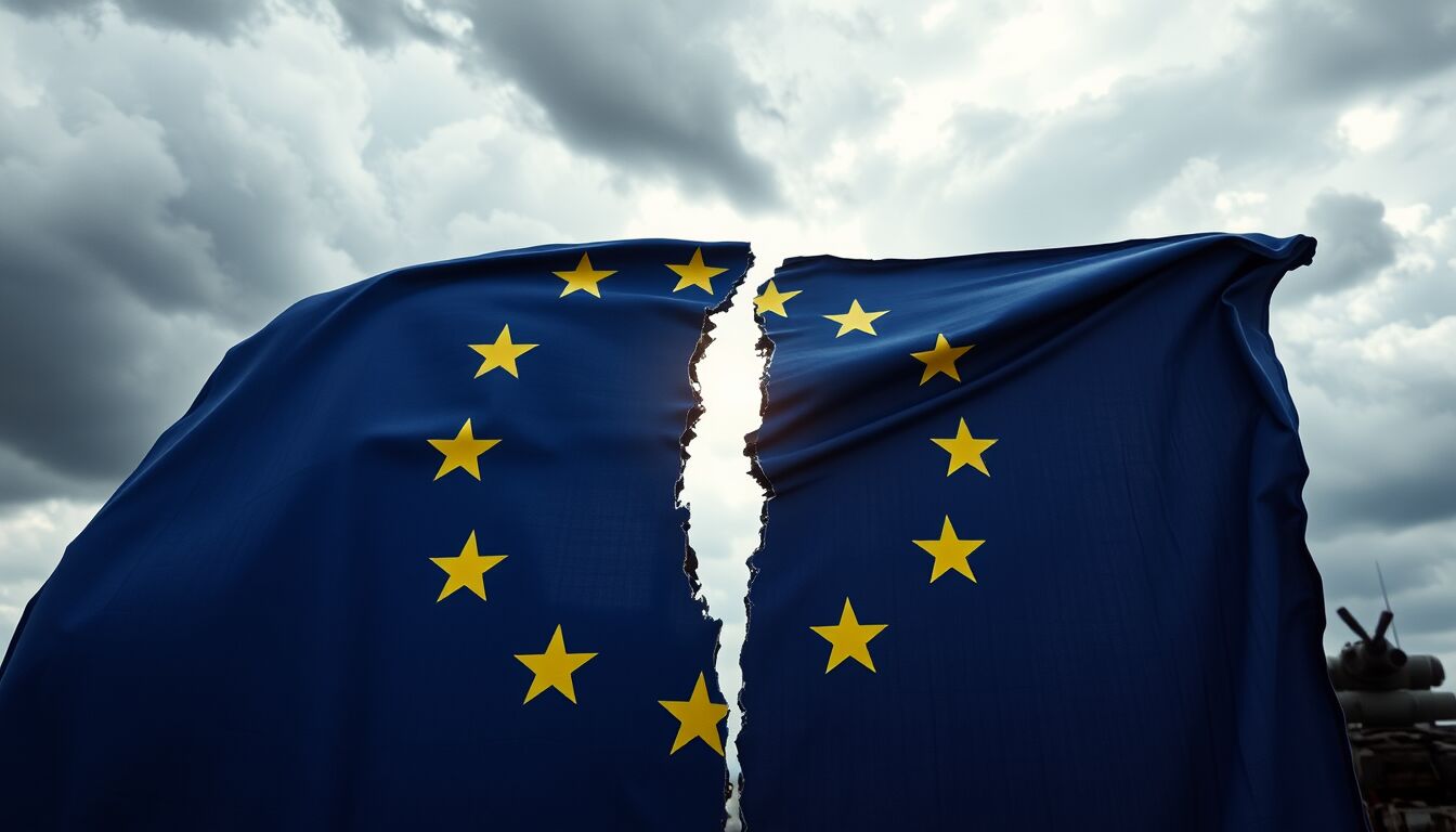 Euroscettici difendono il progetto di pace originale mentre i pro-Europei si preparano al conflitto in Europa