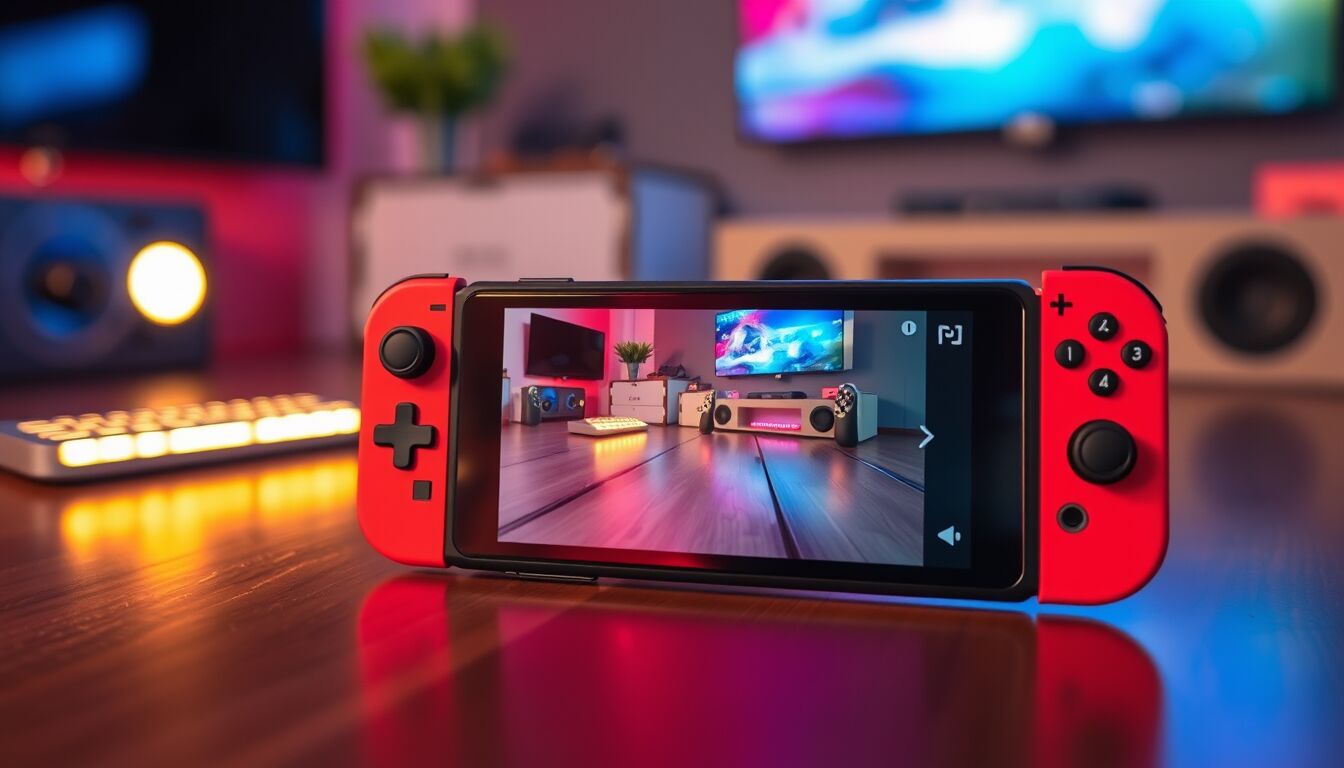 iPhone come nuova videocamera per Nintendo Switch 2 miglioramento qualità video gaming in movimento