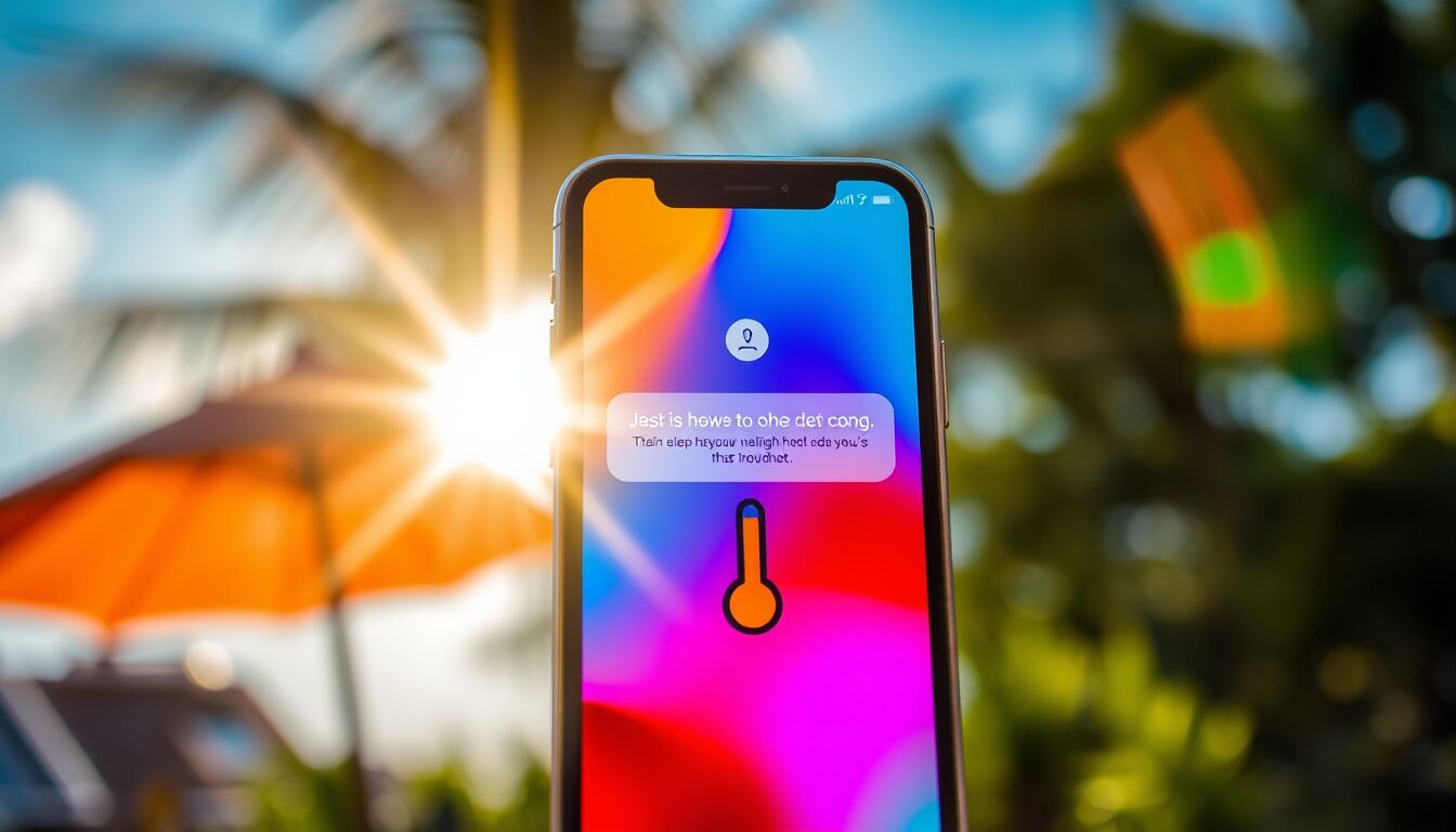 iPhone e calore eccessivo effetti e rischi da esposizione prolungata al sole estivo