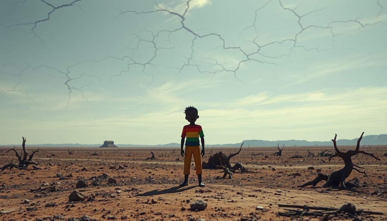 NFT Art Giovanni Motta esplora il mondo post-apocalittico di Lost Paradise con opere uniche e immersive