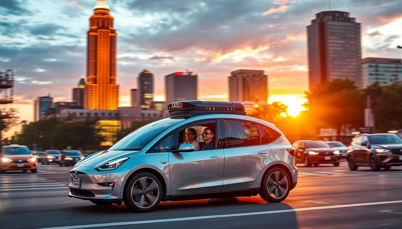 Robotaxi Tesla: La Rivoluzione Promessa da Elon Musk Inizia a Competere in un Mercato Affollato