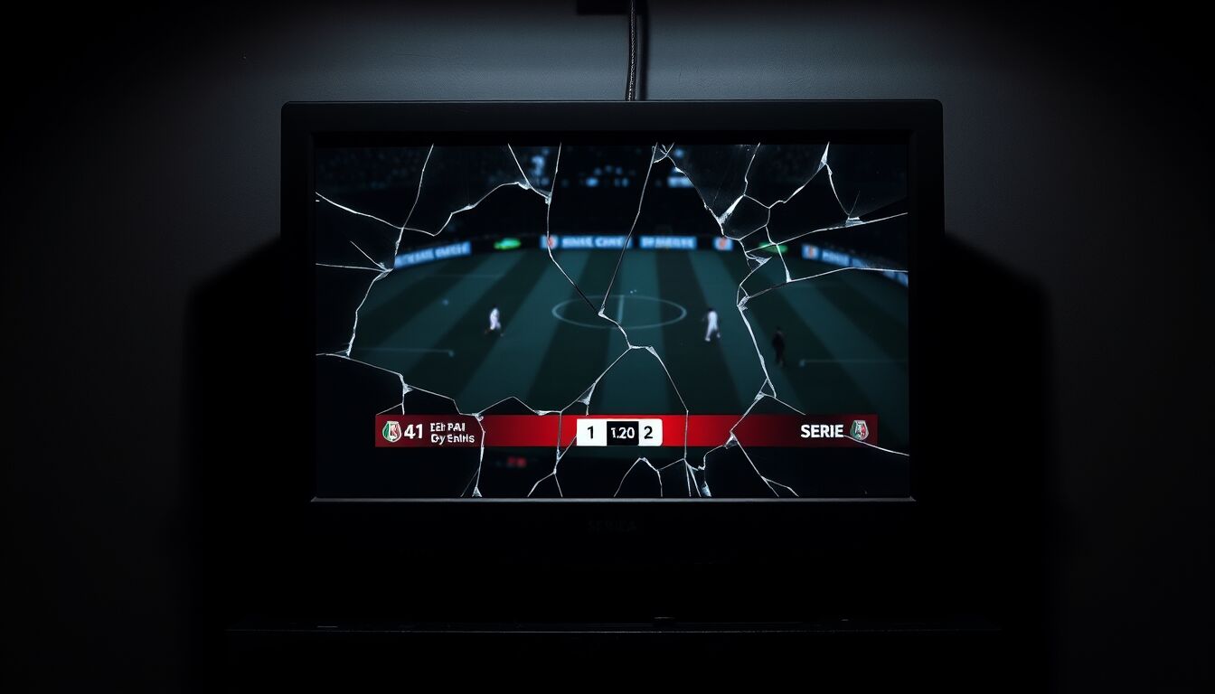 Serie A 2024 2025 crollo telespettatori DAZN nonostante 5 big match gratuiti in chiaro