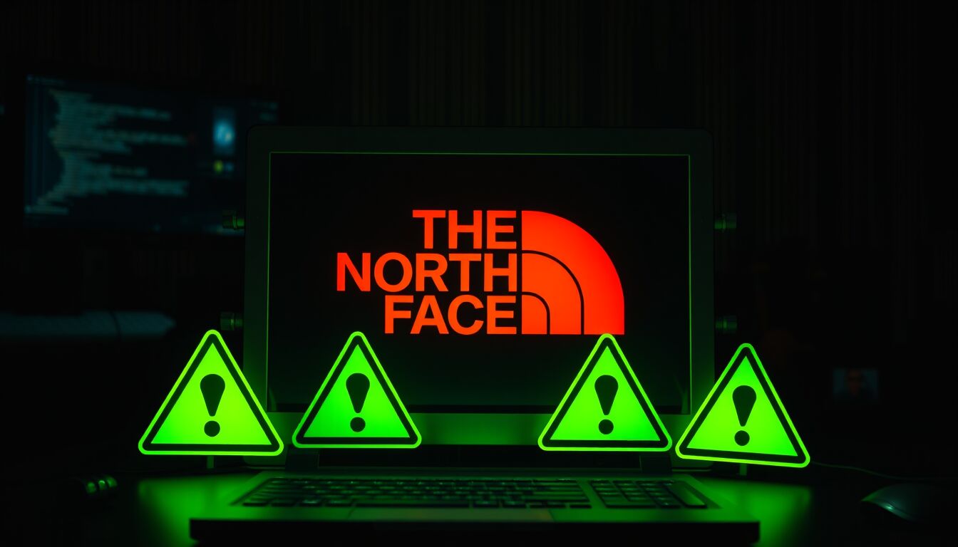 The North Face rischi furto dati e come proteggere i tuoi acquisti online in sicurezza