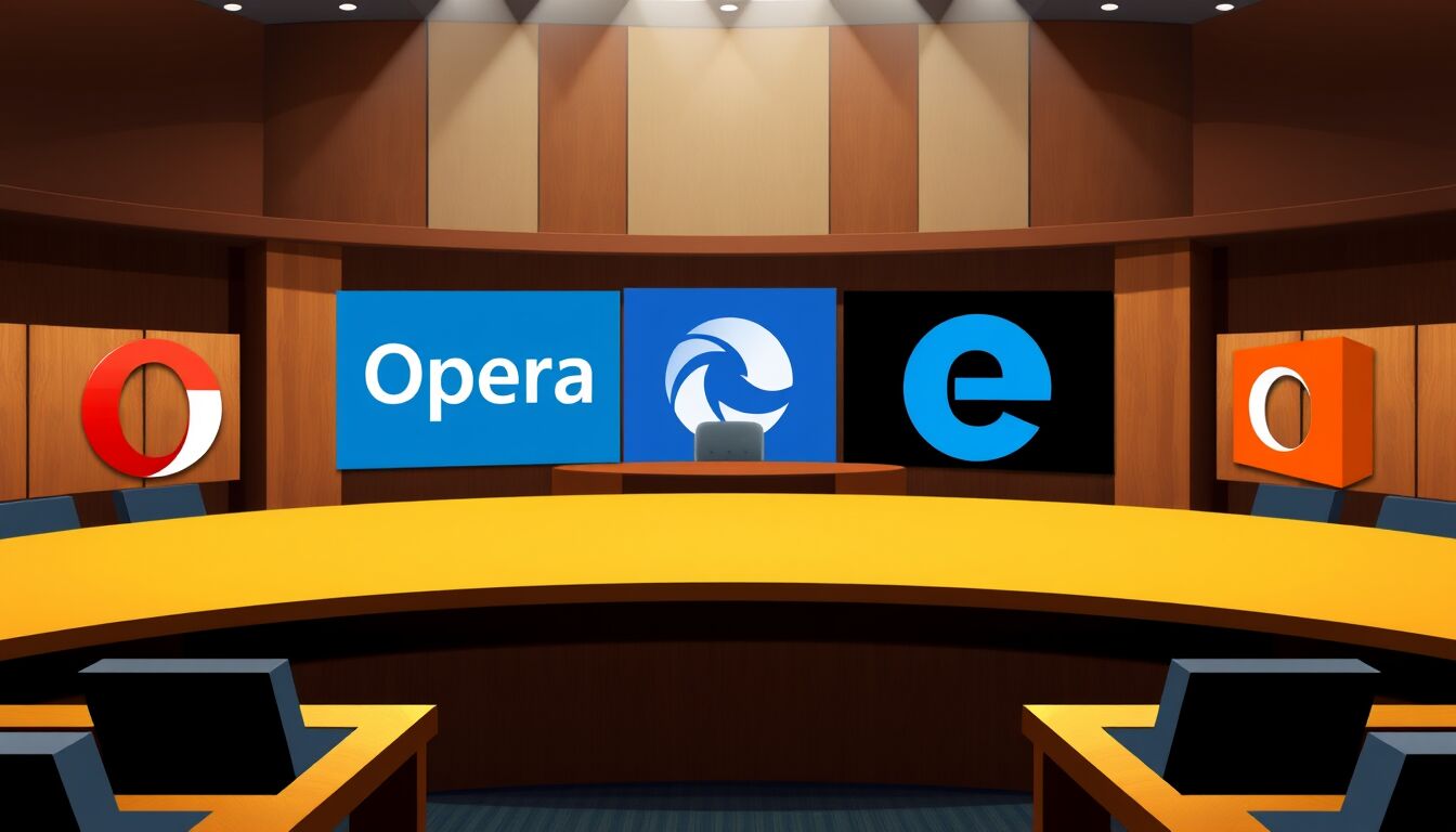 Opera browser sfida Microsoft in tribunale nella battaglia definitiva per il dominio del web