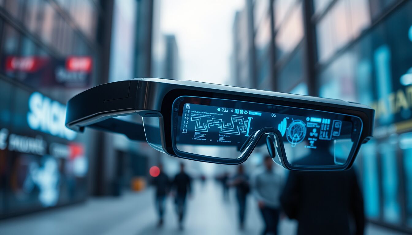 Smart occhiali Meta con display avanzato e tecnologia wearable integrata per esperienze immersive uniche