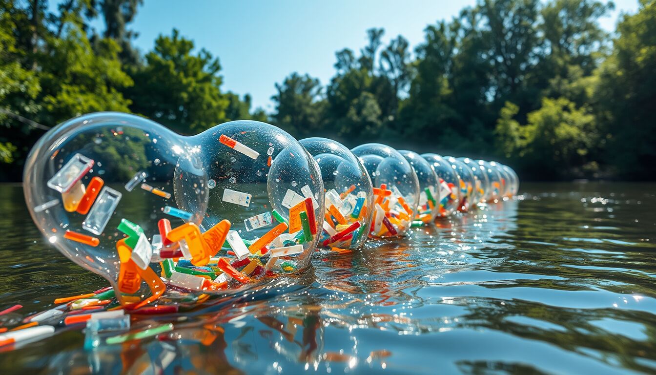 Barriera a Bolle: come intercettare la plastica nei fiumi prima che arrivi nell'oceano
