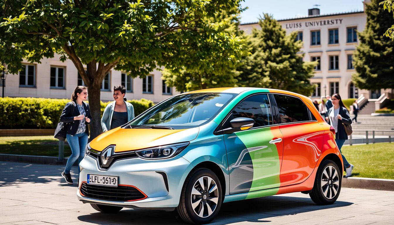 Car Sharing Elettrico innovativo: Luiss, Acea e Renault lanciano un progetto sostenibile e condiviso