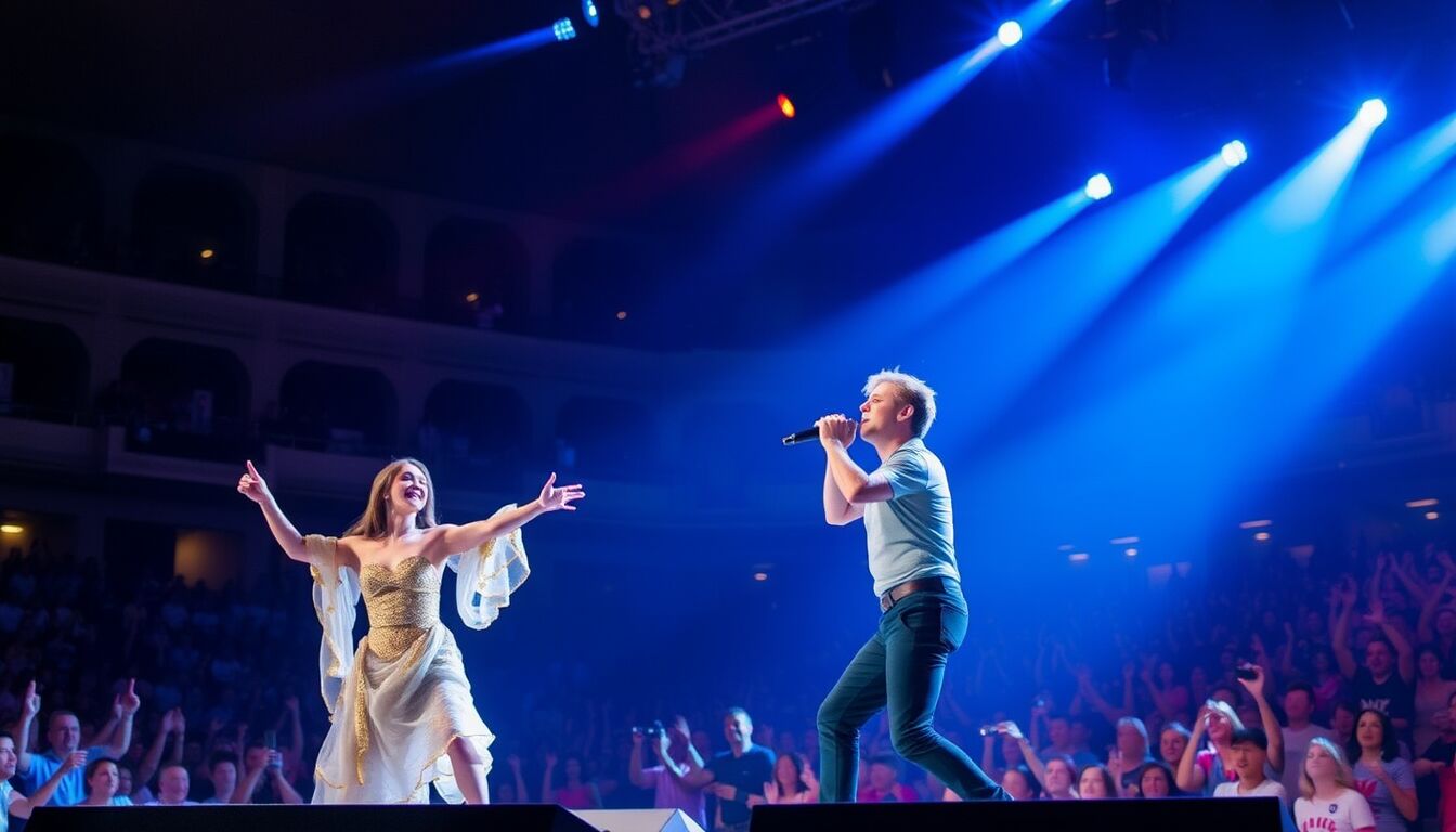 Elodie ed Irama protagonisti con performance straordinaria di Ex sul palco musicale italiano