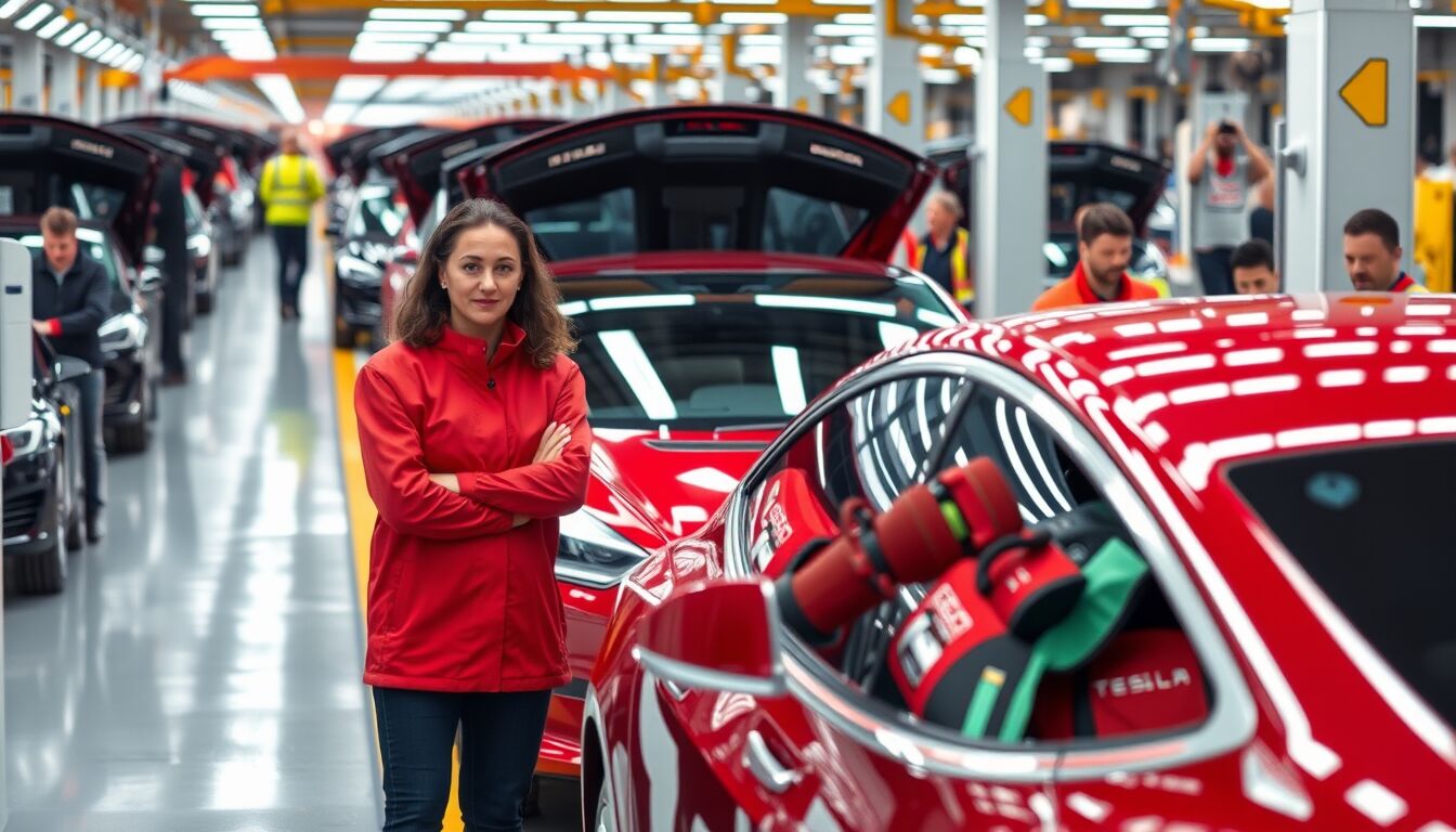 Tesla in Europa: crescita record nella produzione nonostante il calo delle vendite auto elettriche