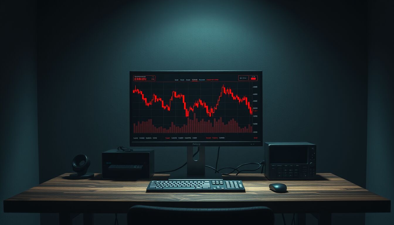 Altcoin, il mercato scende di 800 miliardi mentre i trader al dettaglio scompaiono nel trading online