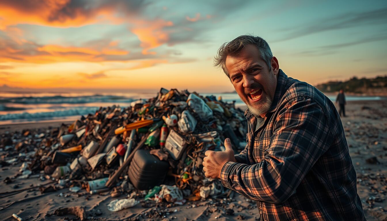 Adriano Pappalardo si sfoga a Belve sull’emergenza rifiuti in Italia con L’Isola della spazzatura