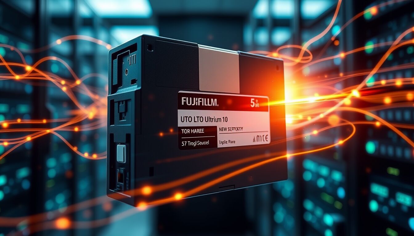 Fujifilm svela la sorprendente LTO Ultrium 10 da 40 TB: rivoluzione o rischio per i backup?