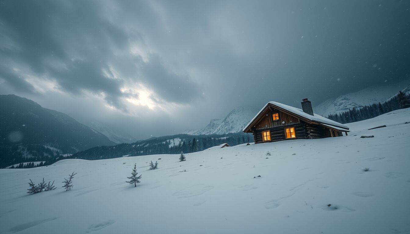 La bufera di Natale: previsione neve a bassa quota e temporali intensi con calo drastico delle temperature