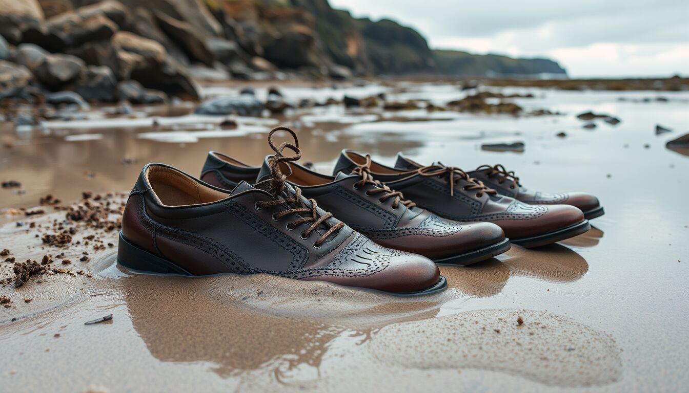 Scarpe vittoriane in massa ritrovate su spiaggia inglese: cosa nasconde questo inquietante deposito del passato